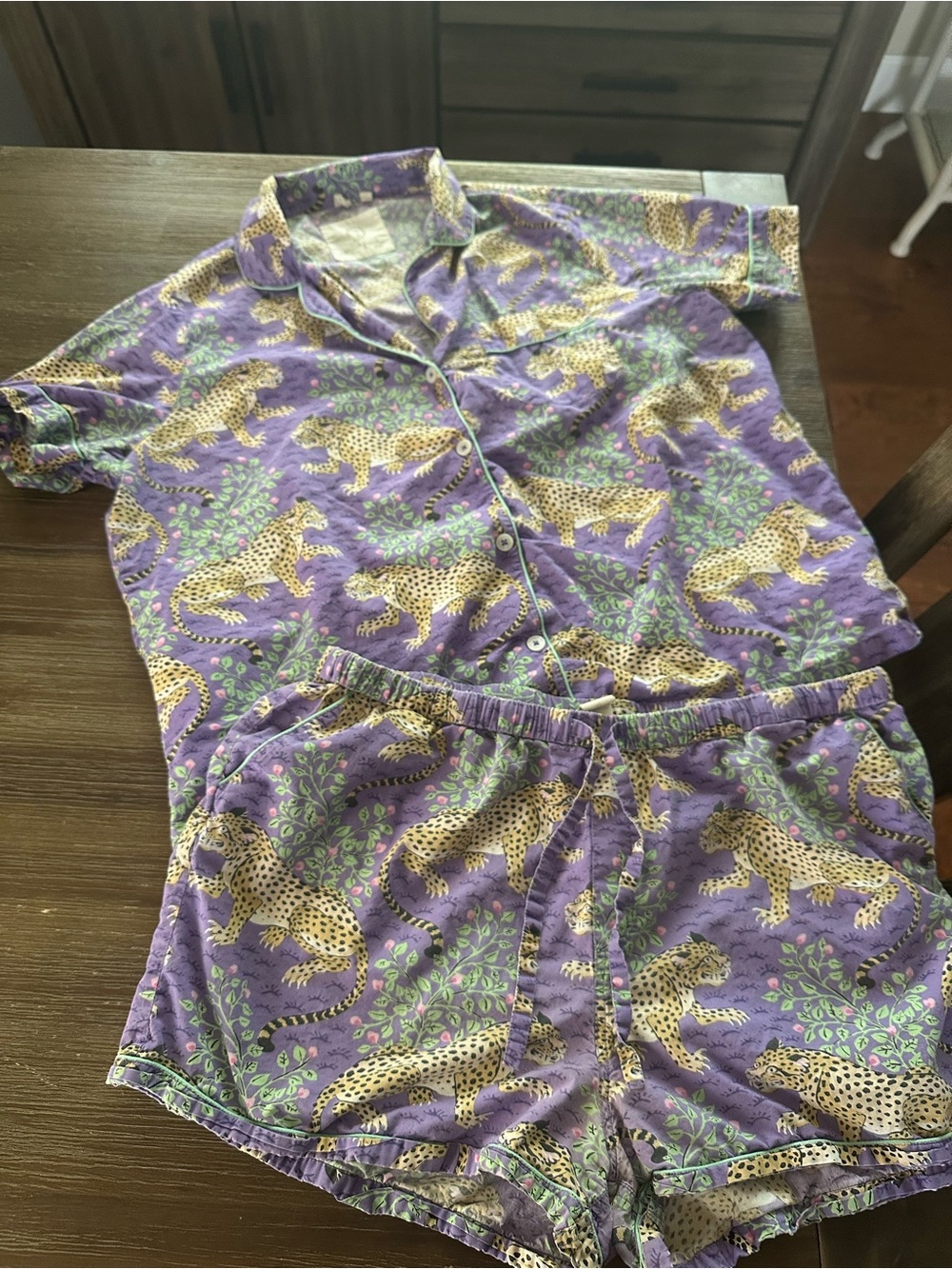Printfresh Bagheera Violet Women’s Short pajamas